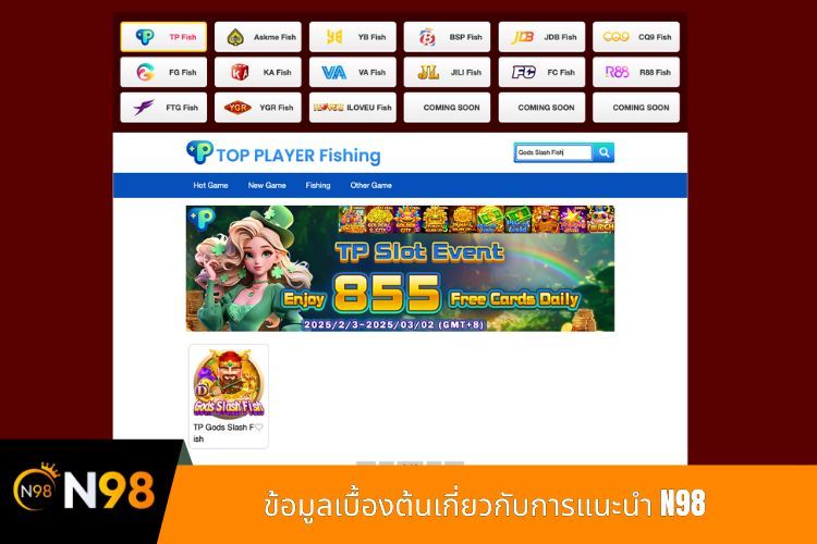 ข้อมูลเบื้องต้นเกี่ยวกับการแนะนำ N98